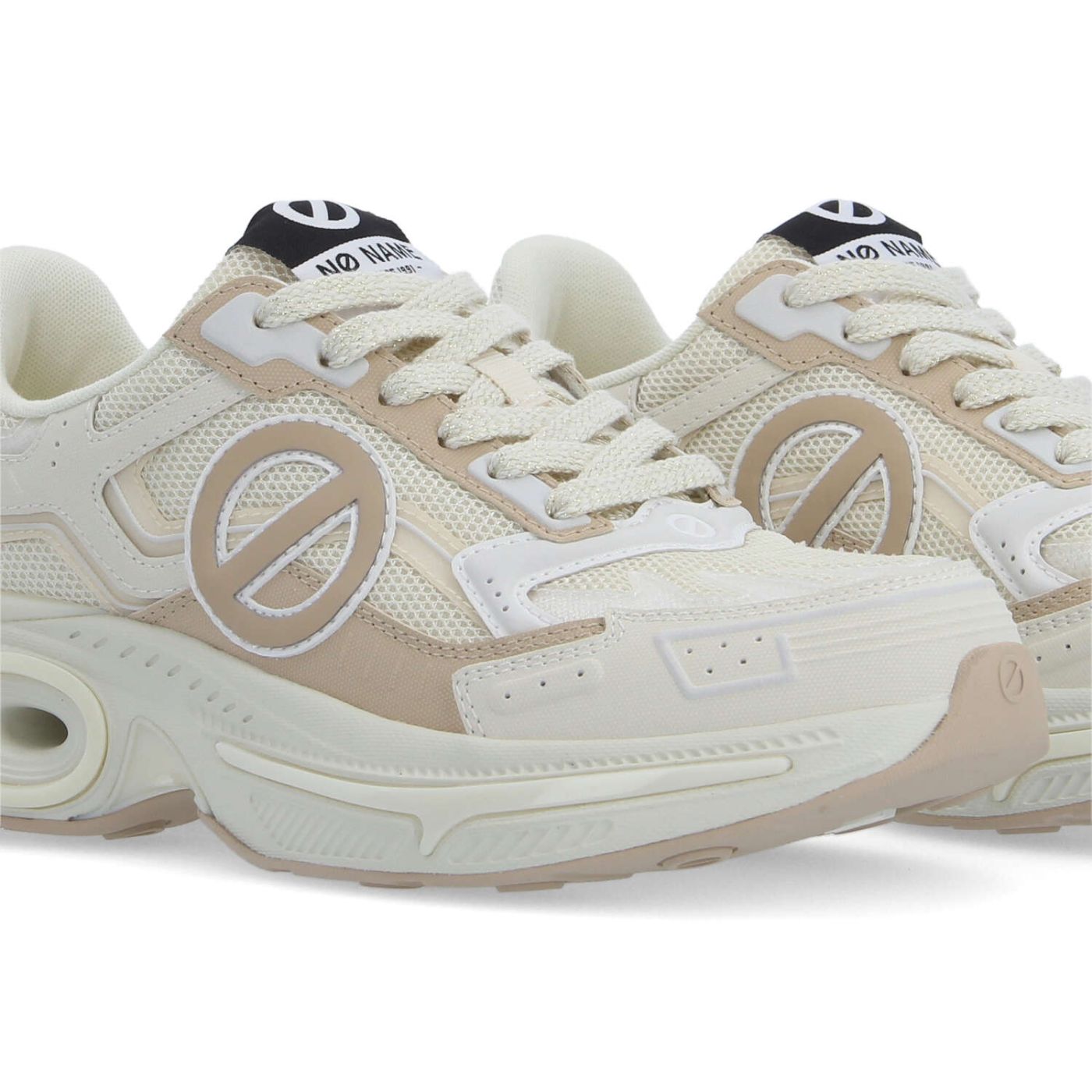 WILLO TECH W - MESH/STAMP/STMP - BLANC CASSE/BEIGE